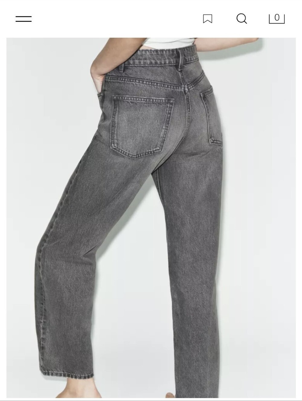 Zara Mom Jeans High Rise - Picture 6 of 13
